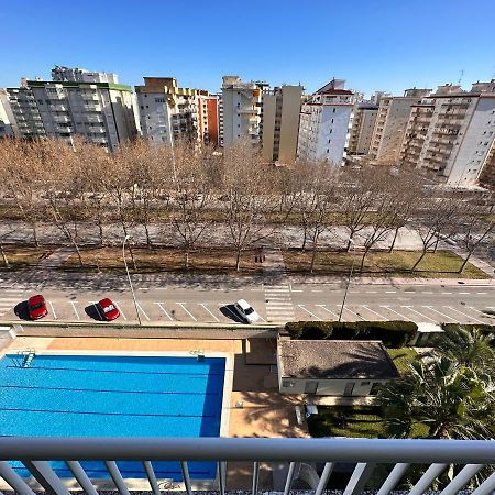 Precioso Apartamento Con Piscina Playa de Gandia Bagian luar foto