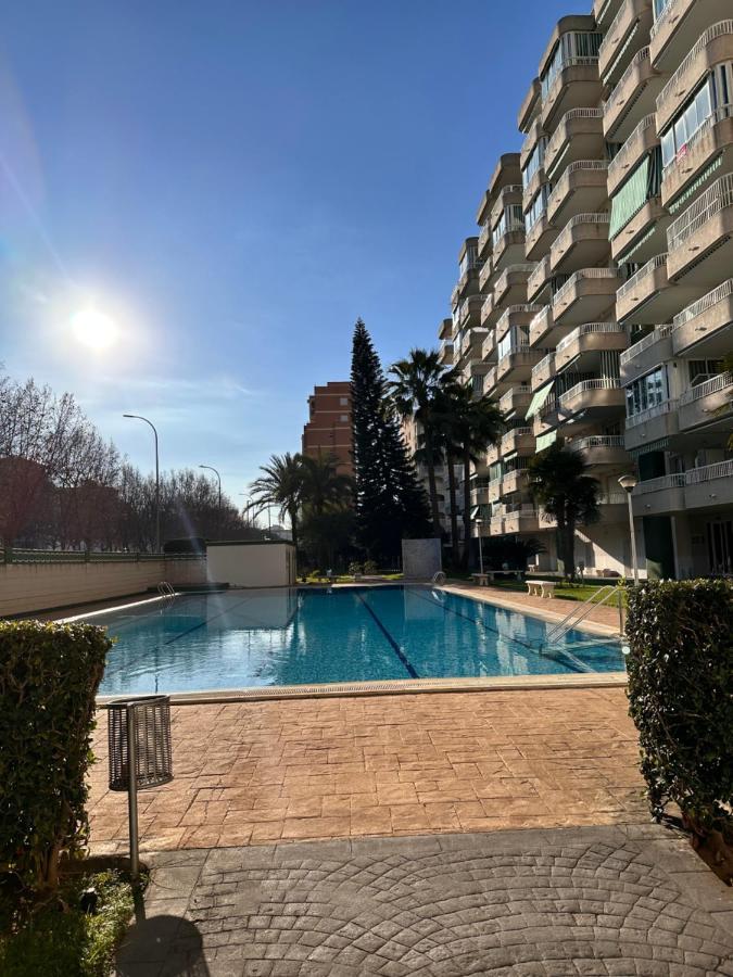 Precioso Apartamento Con Piscina Playa de Gandia Bagian luar foto