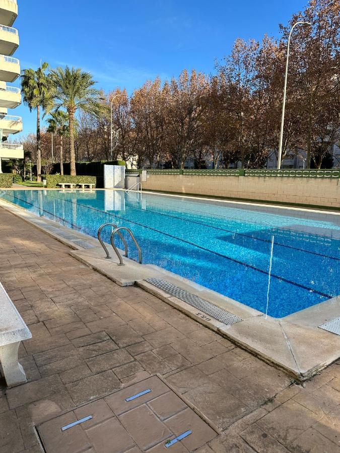 Precioso Apartamento Con Piscina Playa de Gandia Bagian luar foto