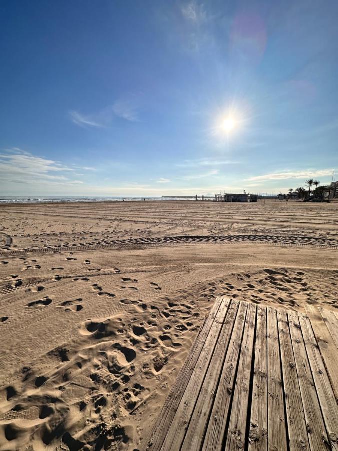 Precioso Apartamento Con Piscina Playa de Gandia Bagian luar foto