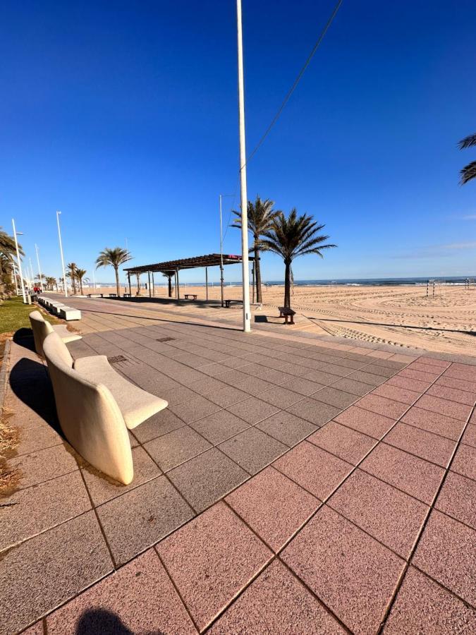 Precioso Apartamento Con Piscina Playa de Gandia Bagian luar foto